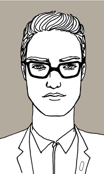 男生如何根据脸型搭配眼镜